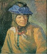 Michael Ancher glade elsie oil painting artist